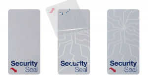 SecuritySeals C-series rectangular with lightning effect