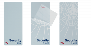 SecuritySeals D-series rectangular with broken glass effect